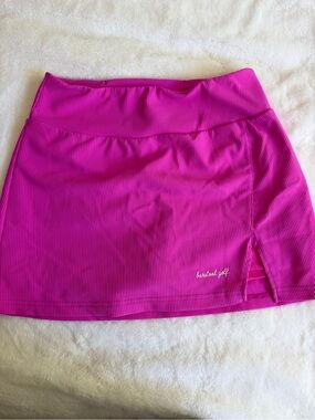 Barstool Golf Skort Hot Pink Size Medium